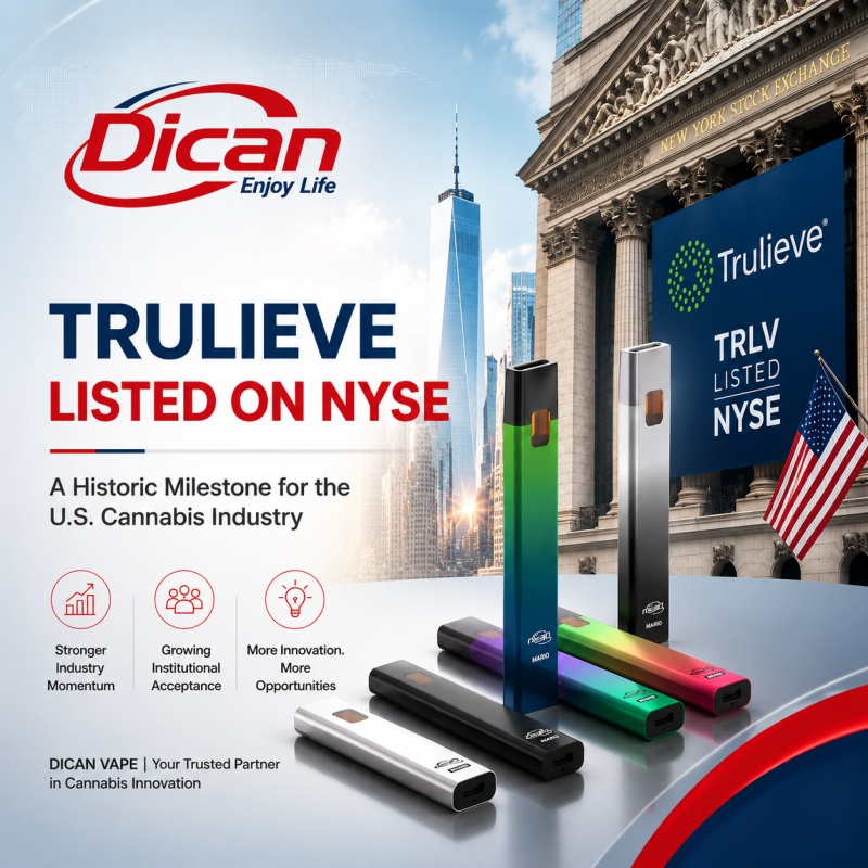 Wat Trulieve's NYSE-notering betekent voor de toekomst van de cannabisindustrie en vape-technologie