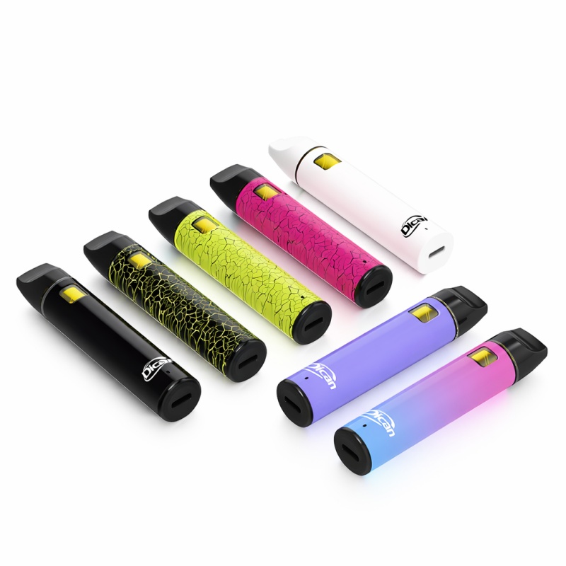 Postloze wegwerp-cannabis-vape-pen voor levende hars- en harsoliën